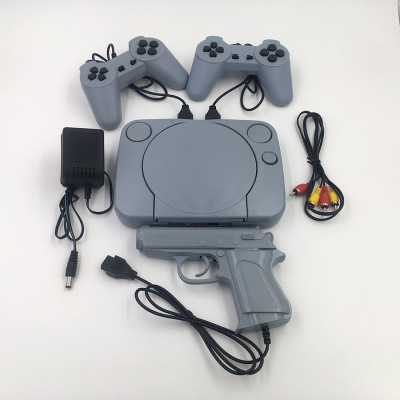 PS1 8-Bit TV Game Console Classic Cloud Bucket Roman Liao Card-Inserted Nostalgic Game Console