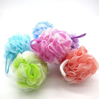 Loofah Internet Celebrity Bath Children Adult Rubbing Back Large Super Soft Anti-Scatter Loofah Bath Ball Customized by Manufacturer