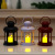 Cross-Border Wholesale Courtyard Decoration Electronic Candle Storm Lantern Christmas Decoration Gift LED Lighting Holiday Layout