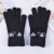 Touch Screen Gloves Women's Winter Fleece Lined Padded Warm Keeping Korean Style Cute Student Cartoon Cold-Proof Knitted Plush Gloves