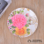 Household Flowers and Fruits Plate Melamine Dim Sum Plate Cake Plate Set Creative Fashion European Style round Dried Fruit Plate