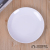 Thickened Fruit Plate Household Melamine Dinnerware Pure White Plate Steamed Fish Head with Diced Hot Red Peppers Plate Dumpling Plate Hotel Plate