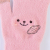 Winter Girls' Touch Screen Gloves Thickened Warm Korean Style Cute Student Cartoon Cold-Proof Knitted Plush Gloves