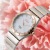 Watch Fashion European and American Style New Watch Women's Ins Style Alloy White Ceramic Quartz Watch Women's Watch