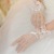 Cross-Border Bridal Wedding Gloves Fishnet Bow Wedding Dress and Cheongsam Gloves Elastic Hollow Wedding Gloves