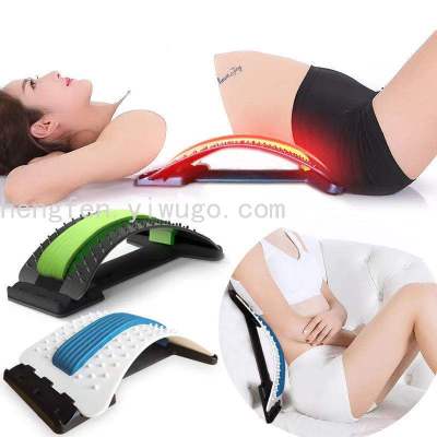 Lumbar Vertebra Retractor Lumbar Disc Tensioner Waist Strain Massage Brace Spine Waist Support Lying Cushion