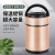 Non-Magnetic Stainless Steel Pot with Handle Spill-Proof Flat Lid Rice Bucket round Office Worker Portable Student Multi-Layer Carrying Barrel Large Capacity