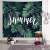 Nordic Home Ins Style Decorative Greenery Tapestry Internet Celebrity Live Background Cloth Factory Direct Sales Bedroom Decorative Hanging Cloth