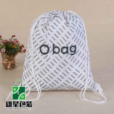 Polyester Fabrics Non-Woven Bag Waterproof Event Bag Storage Drawstring Packing Bag Thickened Waterproof Oxford Cloth Backpack Bag