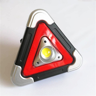 Solar Portable Flood Light Led Multi-Function Rechargeable Strong Light Triangle Warning Emergency Light Factory Direct Sales
