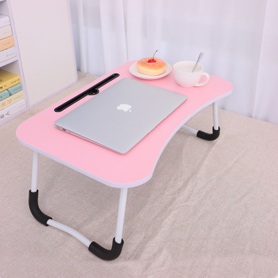 Bed Desk Folding Table College Student Dormitory Laptop Desk Bedroom Foldable Simple Lazy Fellow Small Table