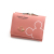 Fashion Wallet Student Coin Purse Iron Clamp Women's Short Wallet Small Tri-Fold Coin Bag Clutch