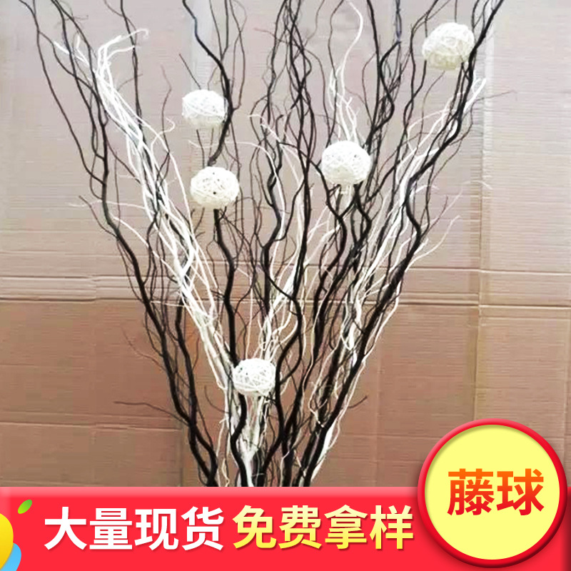 天然材料藤球复古清新饰品个性挂饰拍照道具装饰背景球小动物玩具