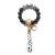 Cotton Tassel 2021 New Cross-Border Amazon Leopard Print Silicone Bead Bracelet Bracelet Keychain Bracelet Key Ring