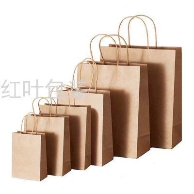 Wholesale Custom Kraft Paper Shopping Bag Tablet without Logo More than Paper Rope Handle Specifications