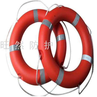 Supply 2.5kg Solid Plastic Life Buoy Adult Life Buoy Children's Plastic Swimming Ring