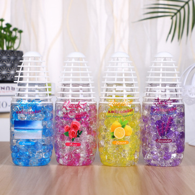 Creative Pagoda Style Crystal Aromatic Beads Freshing Agent Home Car Perfume Holder Air Freshing Agent in Stock Wholesale