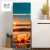 Foreign Trade New Product Creative Refrigerator Decoration Romantic Sunset Cup Kitchen Removable Refurbished Refridgerator Magnets Furniture Decoration