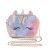 New Children's Unicorn Small Shoulder Bag Gradient Color Cartoon Sequins Chain Bag Cosmetic Bag Cute One-Shoulder Women's Bag