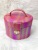 Trendy Women's 2021 New Women's Makeup Jewelry Bag Portable Bucket Soft Leather Upper and Lower Light Luxury Ornament