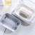 Creative Household Soap Boxes Thickened plus-Sized Drain Soap Box with Compartment Shape Soap Box Wholesale