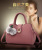 Women's Bag New Lychee Pattern Embroidery Thread Fuzzy Ball Pendant Portable Crossbody Shoulder Bag Fashion Casual Bags Raindrop Portable
