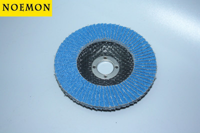 Factory Direct Supply 4-Inch Calcined Blue Sand Net Cover Louvre Blade Polishing Wheel 100mm * 16 Calcined Louver Wheel