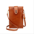 Online Red Japanese Style Artistic Retro Shoulder Bag Simple Casual Vertical Mini Bag Korean Style Crossbody Phone Bag