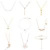 Necklace Women Clavicle Necklace Cold Style Choker Niche Temperament Personalized Collar Pendant Ornaments Jewelry Women