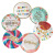 Customized Gilding Printing round Birthday Paper Pallet Disposable Cake Paper Plate Festival Party Gathering round Paper Pallet