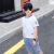 Boys' Summer Clothes 2021 New Suit Children's Summer Clothes Boys' Handsome Summer Short Sleeve Fashion