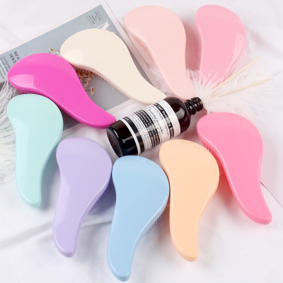 Macaron Color Series Hairdressing Comb Exquisite and Small Care Shunfa Straight Comb Simple and Portable Decompression Cleaning Massage Comb