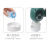 2020 New Creative Bladeless Electric Bubble Blowing Fan Cartoon Handheld Desktop Dual-Use Small Electric Fan Internet-Famous Toys