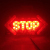 Motorcycle LED Flash Taillight Stop Super Bright Stop Lamp Arrow with Steering Function Red Light Warning Light Fog Light