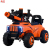 Children's Electric Excavator Seated Children's Electric Motor Boys and Girls Sliding Toy Car Four-Wheel Car Cannon