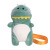 Factory Direct Supply Plush Toy Bag Trending Cartoon Cute Dinosaur Backpack Doll Girl's Crossbody Bag Doll Delivery