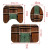 New Manufacturer One Piece Dropshipping Bathroom Non-Slip Mat Set Shower Curtain Carpet Four-Piece Modern Style