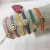 Japanese and Korean Style Smiley Lace Flat Rubber Band All-Match Multicolor Hair Rope