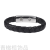 Factory Direct Sales Can Be Customized Related Products European and American Hot Stainless Steel Handmade Woven Leather String Men's Bangle Bracelet
