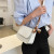 Advanced Texture Trendy Bags Women's Shoulder Bag New Fashion All-Match Silk Scarf Messenger Bag Internet Celebrity Small Square Bag