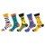 [Magic Tide Socks JT01-40] Foreign Trade Socks Men's European and American Fashion Pure Cotton Mid-Calf Length Socks Cross-Border Fashion Brand Long Socks