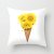 New Nordic Instagram Style Sunflower Pillow Sofa Backrest Cushion Office Lumbar Cushion Waist Cushion Pillow Cover