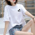 2021 Summer New Pure Cotton Mickey Women's Clothing Short Sleeve Loose T-shirt Stock Women's Korean Style Night Market Stall Delivery