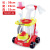 Children's Simulation Play House Cleaning Tools Broom Set Mopping Vacuum Cleaner Sanitary Cleaning Cart Toy