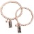 S925 Silver Abacus Silver Bracelet Female Parent-Child Sliver Beads Bracelet Fashionable Temperamental All-Match Gift