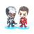 Avengers 4 6 Bobble Head Doll Spider-Man Iron Man Black Panther Phantom Bag Car Decoration