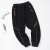 Boys' Pants Spring and Autumn Western Style Zipper Pocket Casual Pants 2021 New Medium and Large Kids' Sports Pants Children's Sweatpants Tide