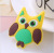 Cartoon Anime Soft Rubber Magnet Owl-Shaped Fridge Magnet Decorative Refrigerator Anime Stickers Factory Wholesale Customizable