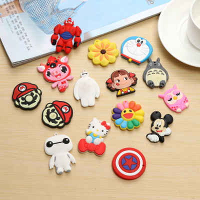 Magnet Home Daily PVC Fridge Magnet Custom Logo Little Creative Gifts Refrigerator Sticker Cartoon Factory Wholesale