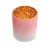 Customized DIY Gradient Candle Cup Creative Glass Candle Holder Frosted Plating Petty Gold Craft
